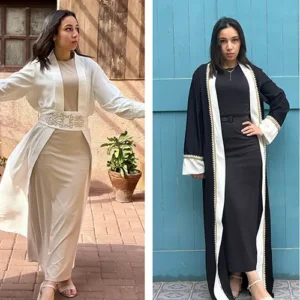 كارديجان رمضان 2025 - اسود + ابيض